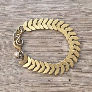 Jcrew gold tone bracelet